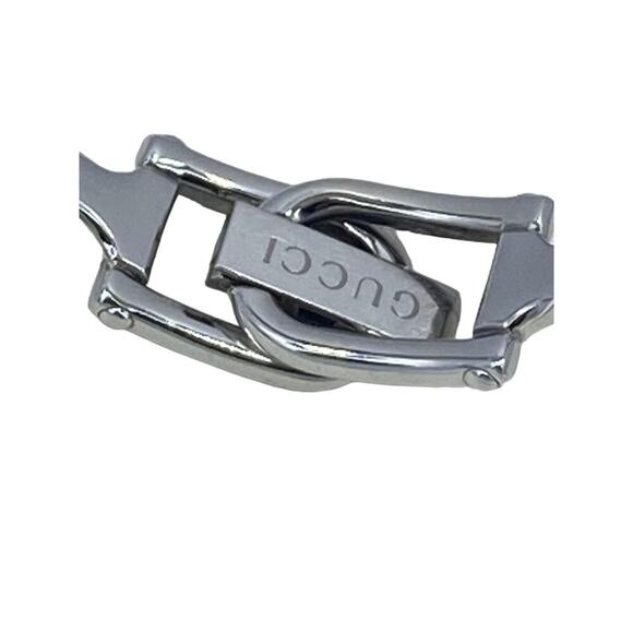 Gucci Silver and Black Women's Watch - Picture 6 of 7